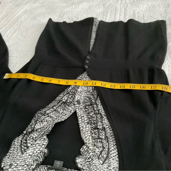 EAST 5TH, BLACK WOMEN SWEATER SHIRT, SIZE: L - Picture 7 of 13